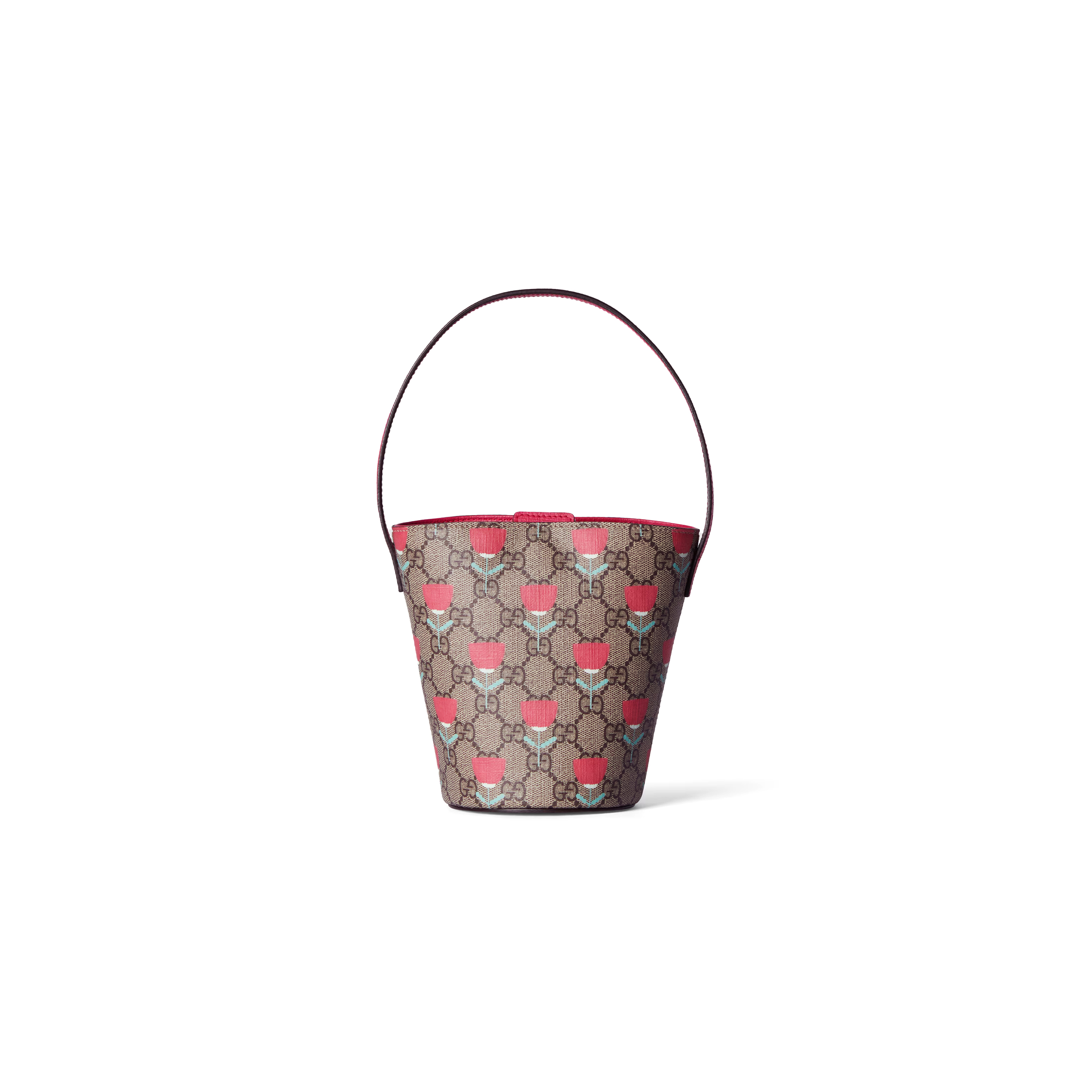 Gvc*1 children''s printed gg bucket bag 752356 (18.5*16.5*7cm)